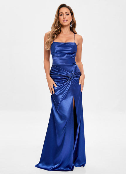 Robe de Soirée Satin Luxe Chic