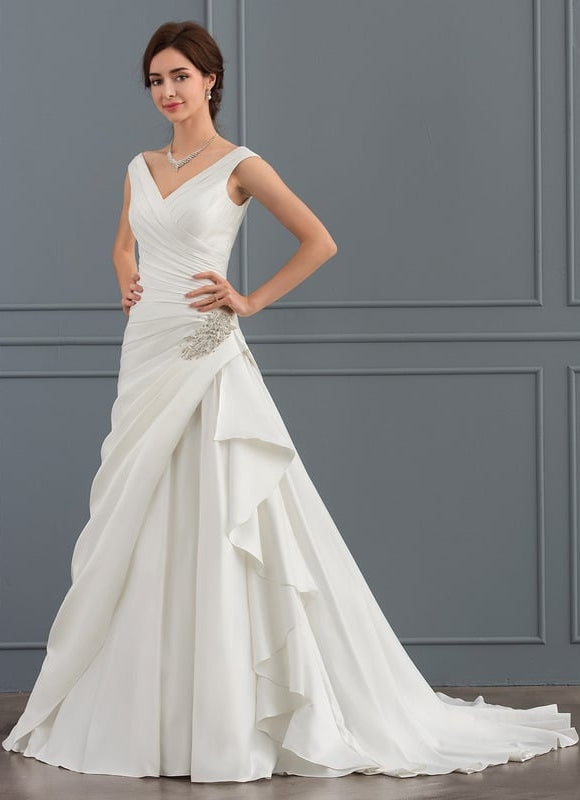 Robe de Soirée Éclat Perlé