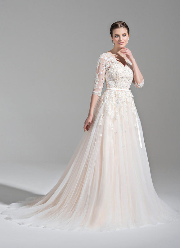 Robe de Soirée Crescendo Détoiles - gallery 4