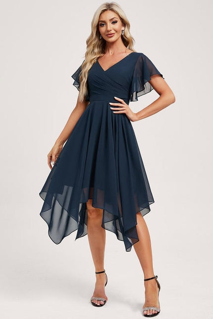 Robe de Soirée Bleu Aérien