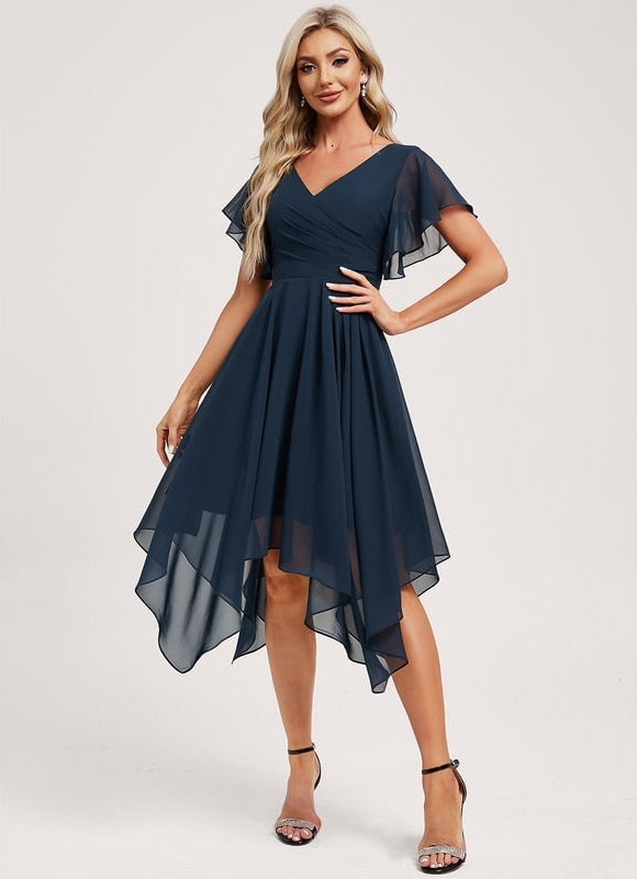 Robe de Soirée Bleu Aérien