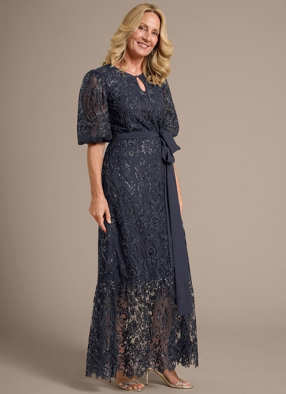 Robe de Soirée Dentelle Élégante - gallery 2