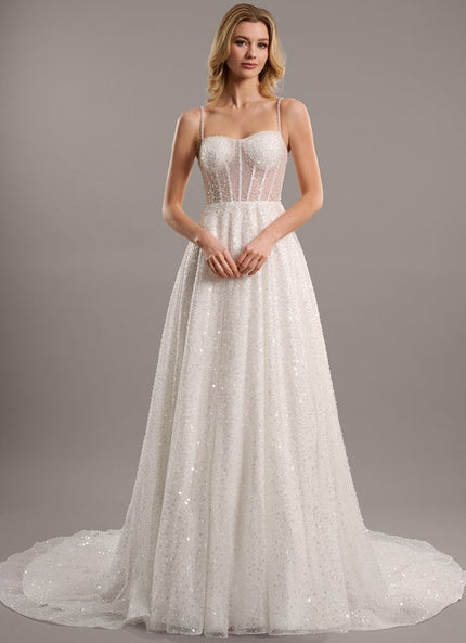 Robe de Soirée Éclat Cristallin