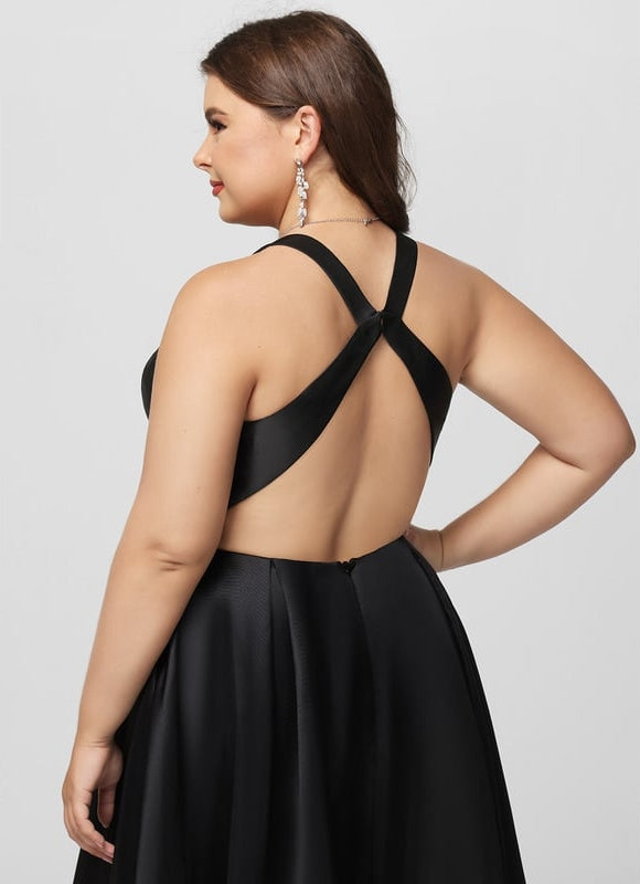 Robe de Soirée Noir Chic Moderne - gallery 8