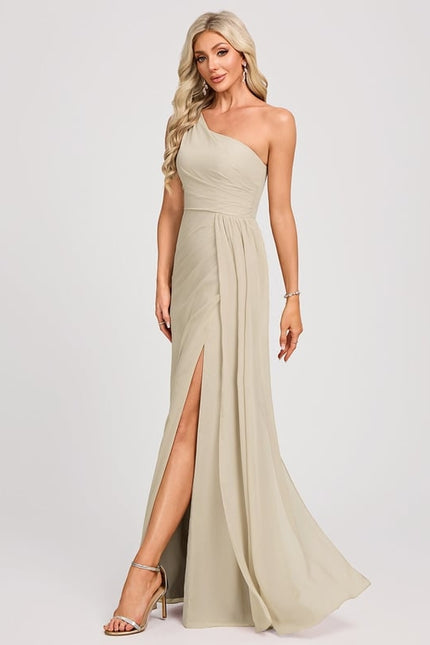 Robe de Soirée Asymétrique Fluide - gallery 3