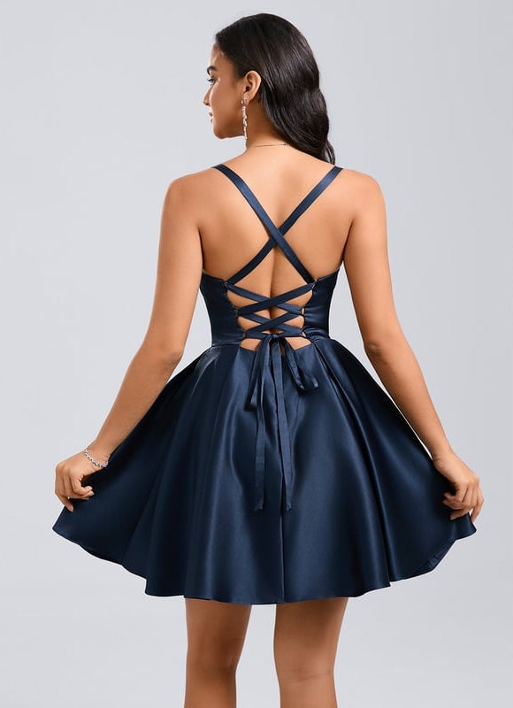 Robe de Soirée Satinée Éclat - gallery 7