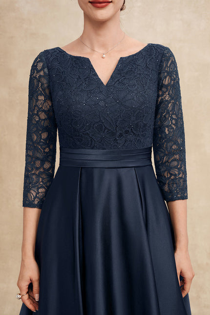 Robe de Soirée Caresse Marine - gallery 5