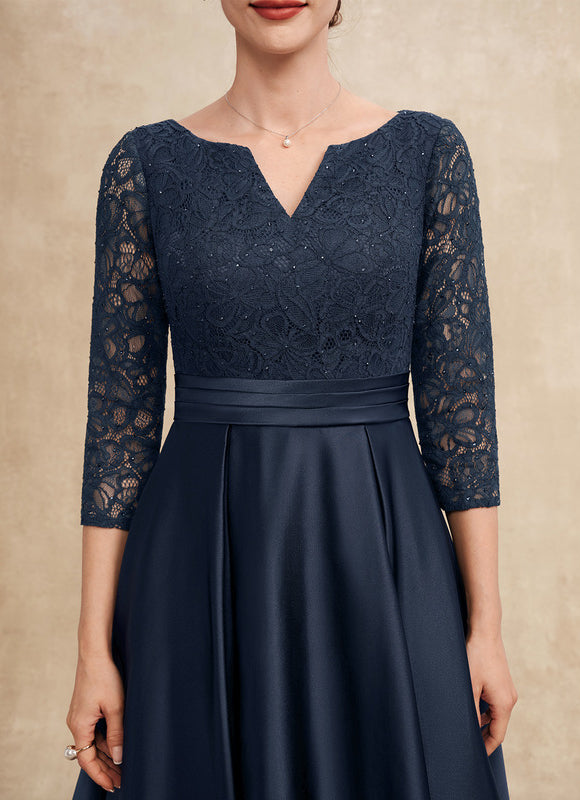 Robe de Soirée Caresse Marine - gallery 5