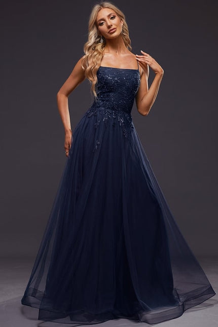Robe de Soirée Céleste Élancée - gallery 3