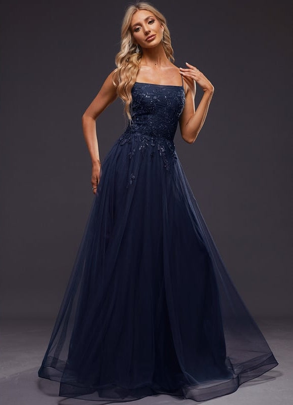 Robe de Soirée Céleste Élancée - gallery 3