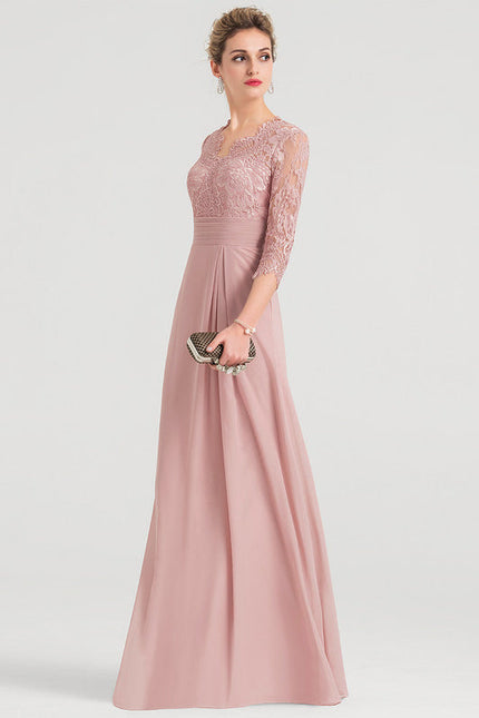 Robe de Soirée Luxe Rosé