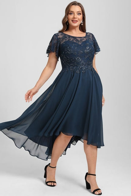 Robe de Soirée Flottante Nuit - gallery 7