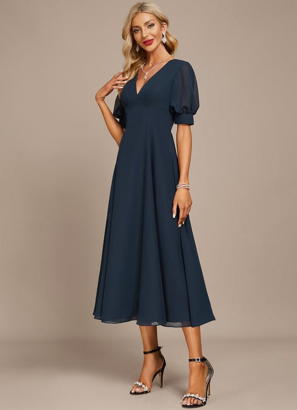 Robe de Soirée Chiffon Modèle V - gallery 2