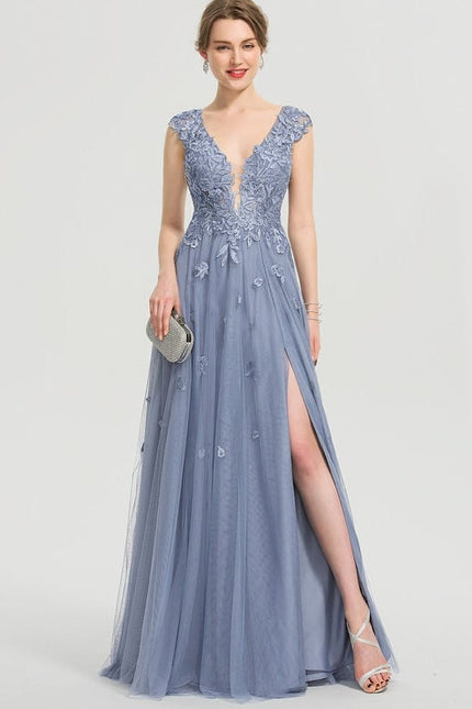 Robe de Soirée Tulle Luxueux