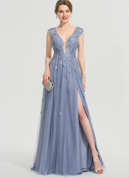 Robe de Soirée Tulle Luxueux