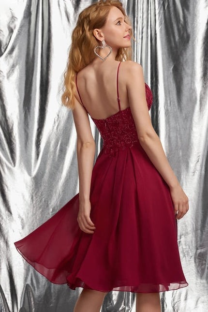 Robe de Soirée Rosée Aérienne - gallery 4