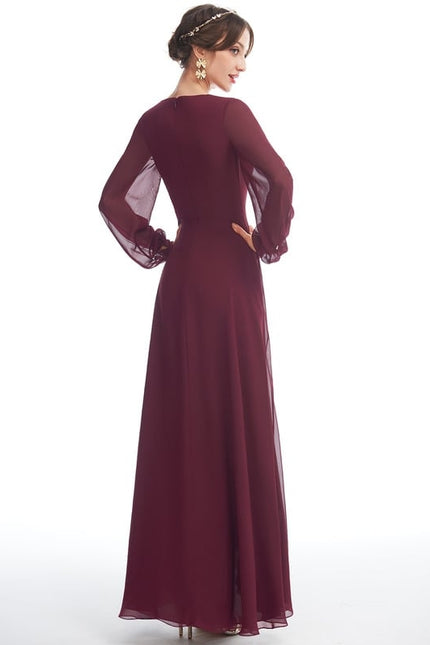 Robe de Soirée Bleu Aérien - gallery 4