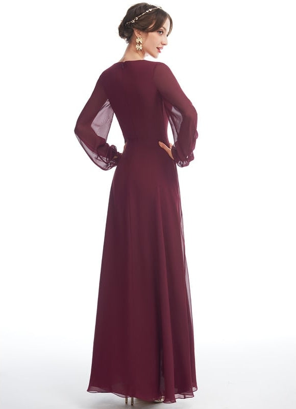 Robe de Soirée Bleu Aérien - gallery 4