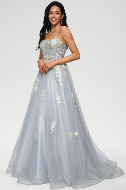 Robe de Soirée Tulle Éthéré - gallery 2