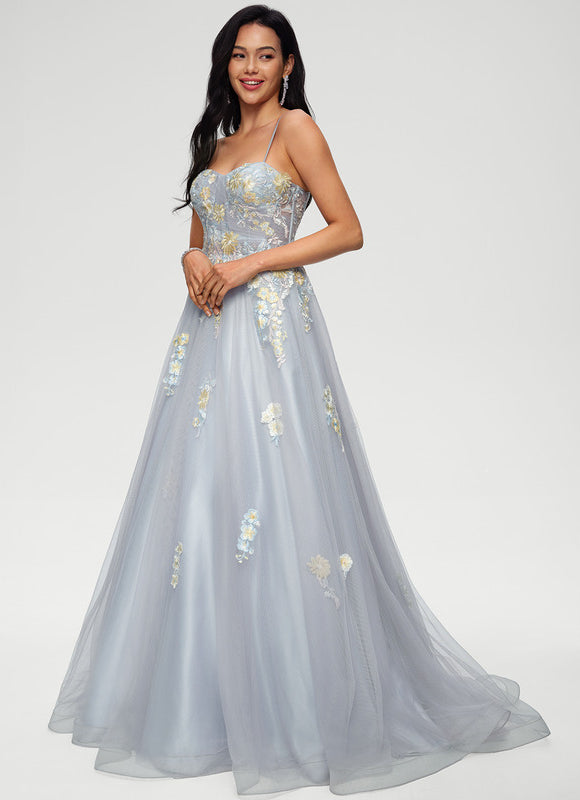Robe de Soirée Tulle Éthéré - gallery 2