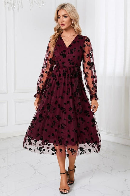 Robe de Soirée Mystique Florale - gallery 6