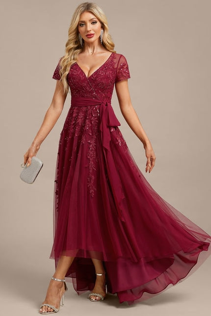 Robe de Soirée De Gala Scintillante - gallery 4