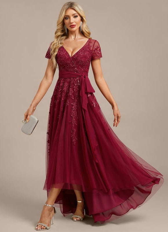 Robe de Soirée De Gala Scintillante - gallery 4