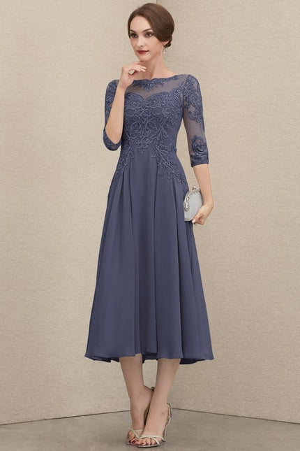 Robe de Soirée Éclat Grisé - gallery 5