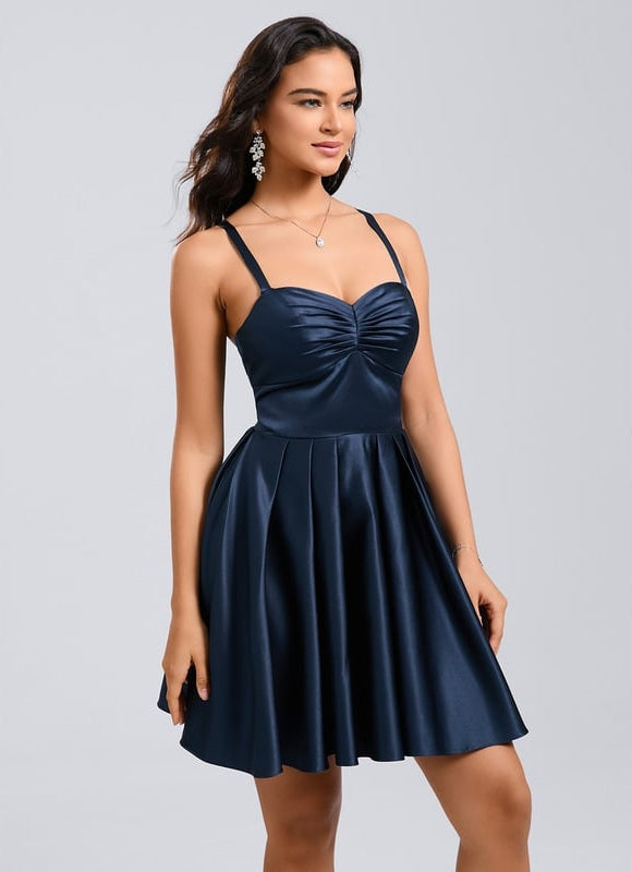 Robe de Soirée Satinée Éclat - gallery 6