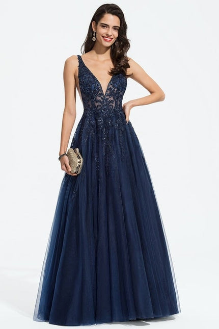 Robe de Soirée Sérénité Nocturne - gallery 2