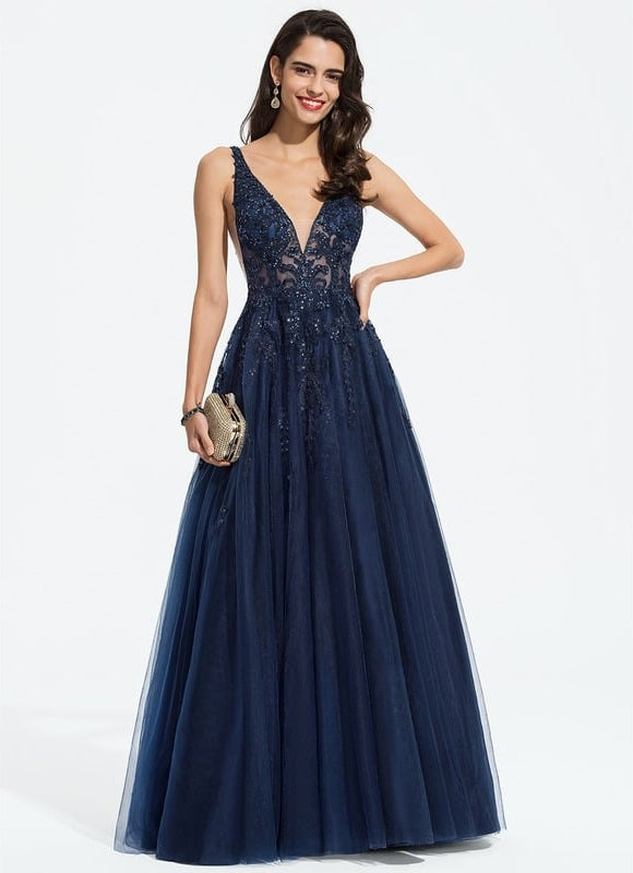 Robe de Soirée Sérénité Nocturne - gallery 2