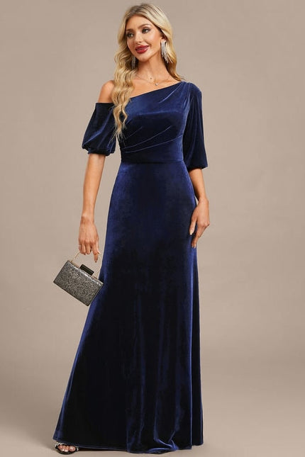 Robe de Soirée Velours Chic Nocturne - gallery 3