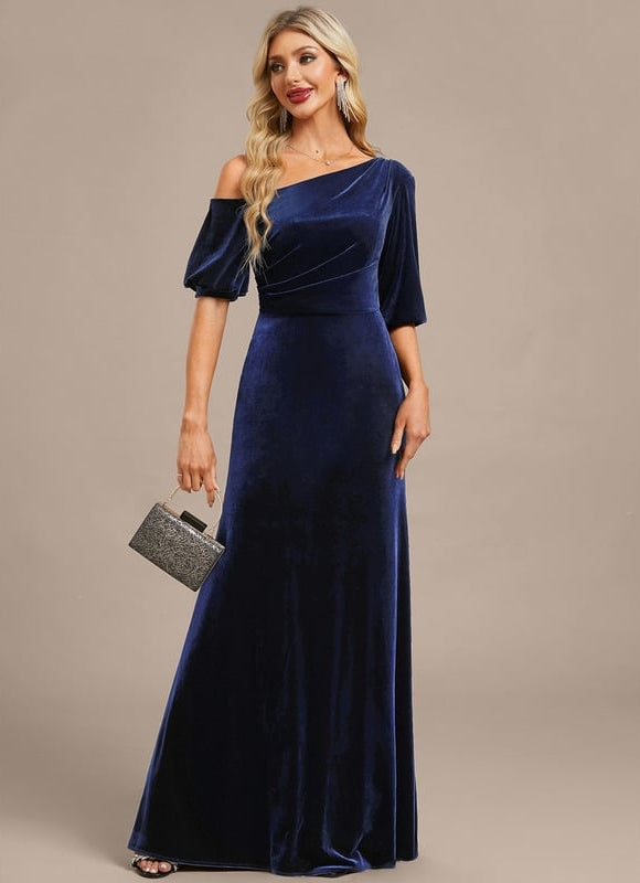 Robe de Soirée Velours Chic Nocturne - gallery 3