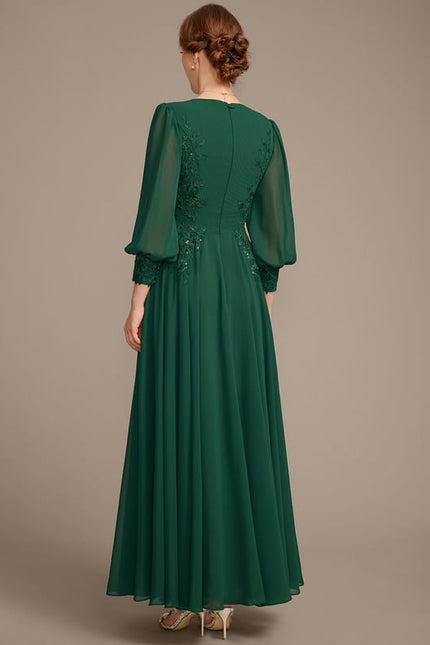 Robe de Soirée Éclat Feuille - gallery 5