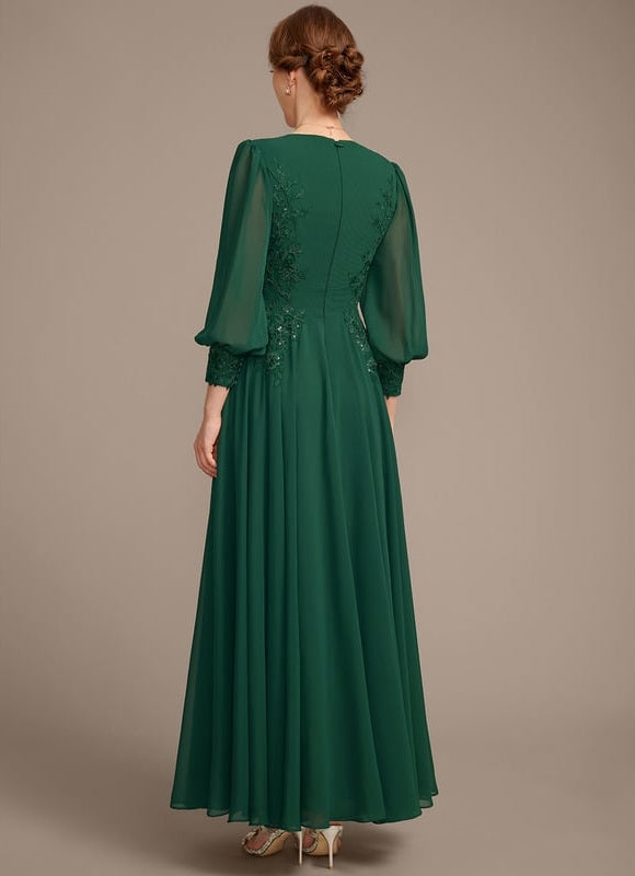 Robe de Soirée Éclat Feuille - gallery 5
