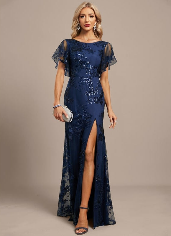 Robe de Soirée Pailletée Couture - gallery 2