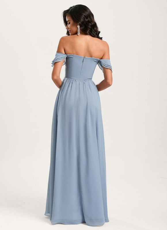 Robe de Soirée Rêve Pourpre - gallery 4