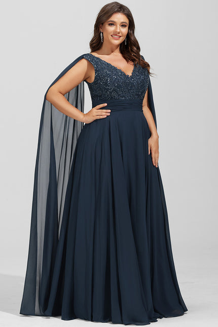 Robe de Soirée Élégance Marine - gallery 8
