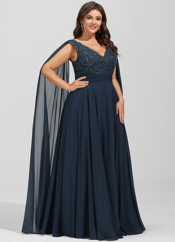 Robe de Soirée Élégance Marine - gallery 8