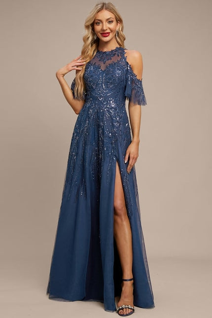 Robe de Soirée Étoile Cristalline - gallery 4