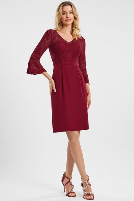 Robe de Soirée Rouge Élégant - gallery 1