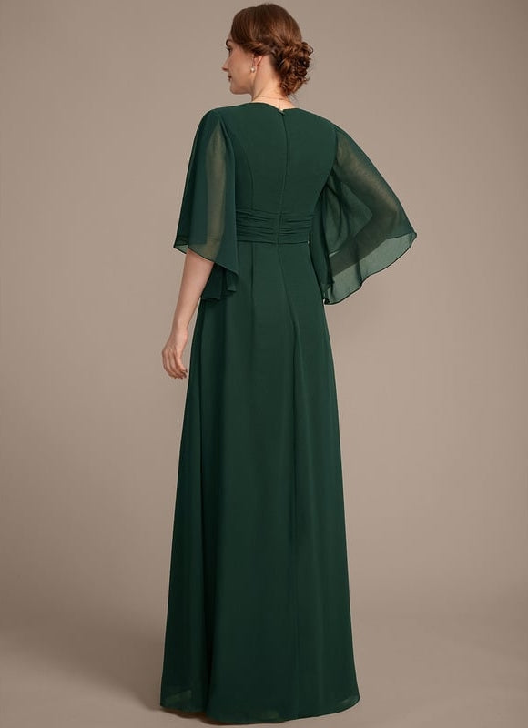 Robe de Soirée Mousseline Chic - gallery 6