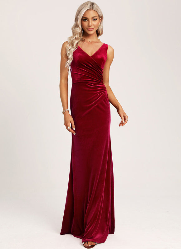 Robe de Soirée Velours Couture - gallery 3
