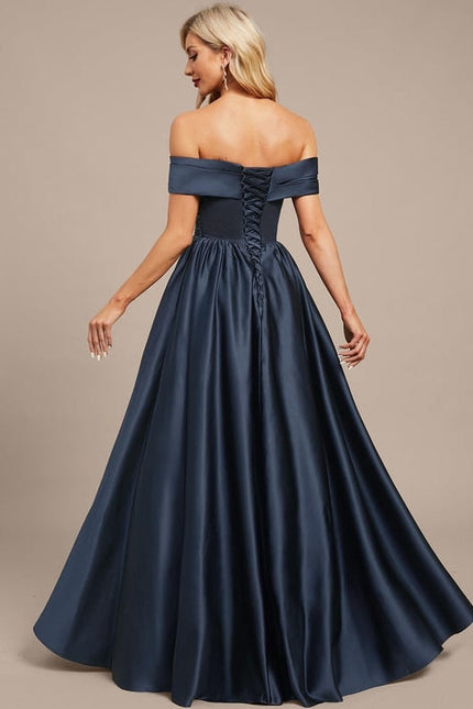 Robe de Soirée Nuit Satinée - gallery 7