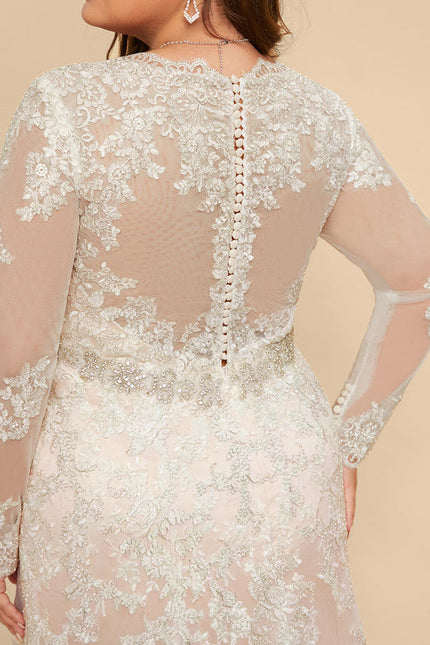 Robe de Soirée Sirène Tulle - gallery 7