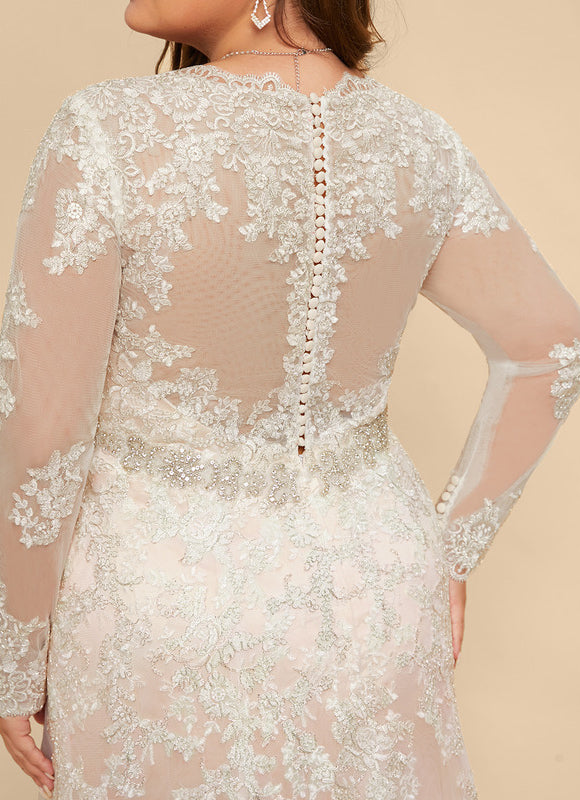 Robe de Soirée Sirène Tulle - gallery 7