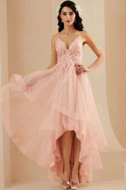 Robe de Soirée Rêve Rosé Éthéré - gallery 2
