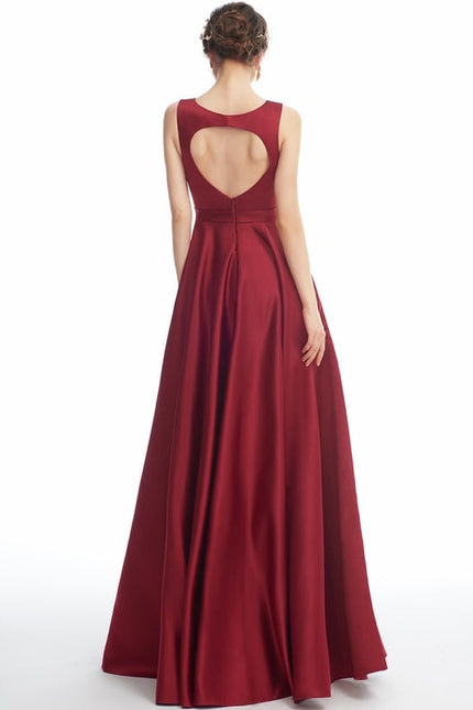 Robe de Soirée Rêve Rubis Évanescent - gallery 1