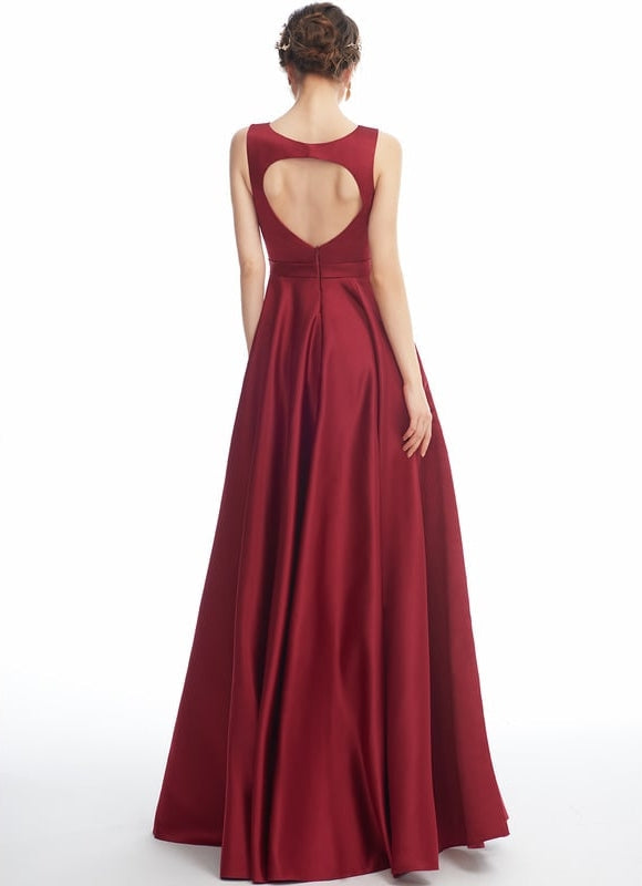 Robe de Soirée Rêve Rubis Évanescent - gallery 1