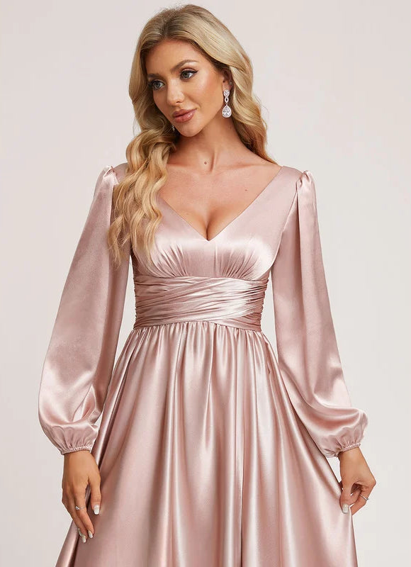 Robe de Soirée Satin Mystique - gallery 5